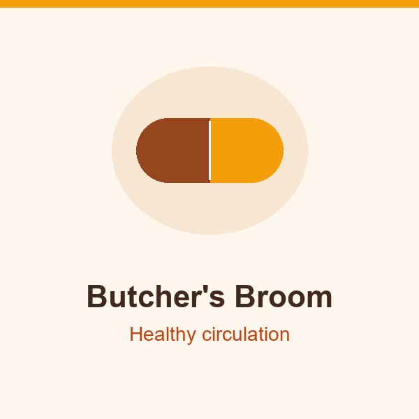 Butcher's Broom for Artivorin joint circulation