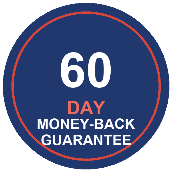 Boostaro 60-day money-back guarantee seal