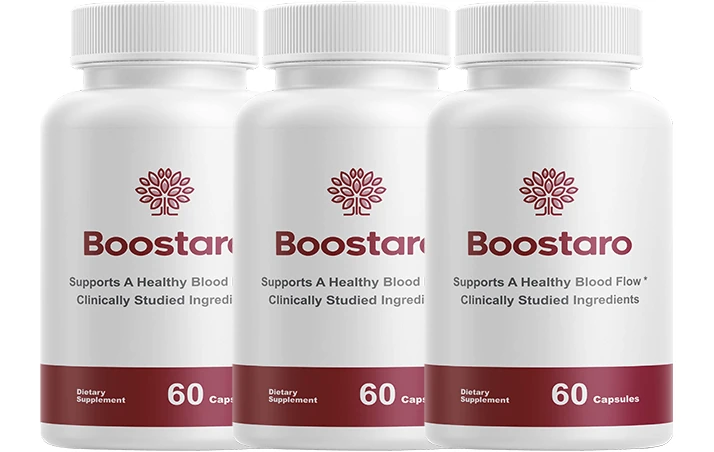 Boostaro bottles as part of a daily routine