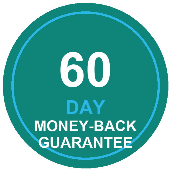 DentaVive 60-day money-back guarantee seal