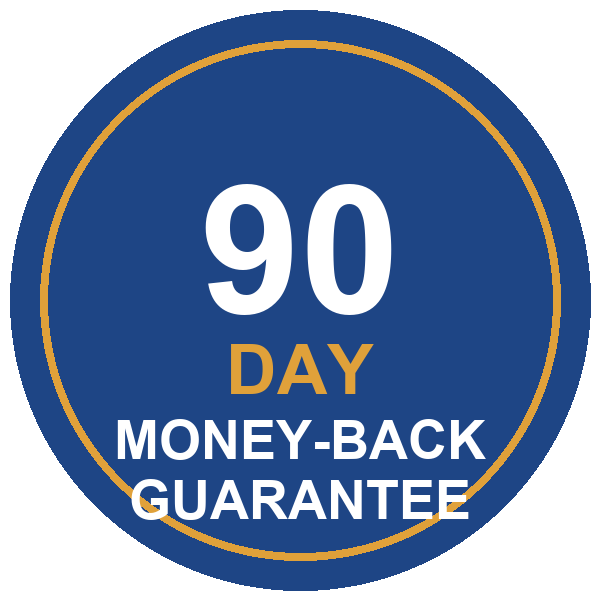 RegenVive 90-Day Money Back Guarantee seal