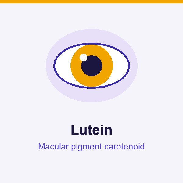 Lutein for Visivra macular pigment support