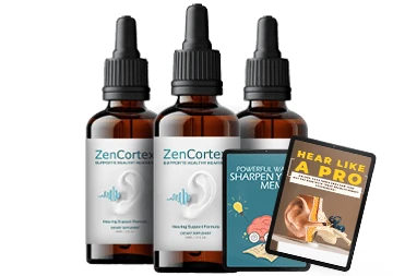 ZenCortex bottles as part of a daily routine